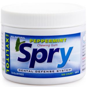 Comprar Xlear, Spry® Goma de Mascar, Hortelã-Pimenta - 100 Unidades