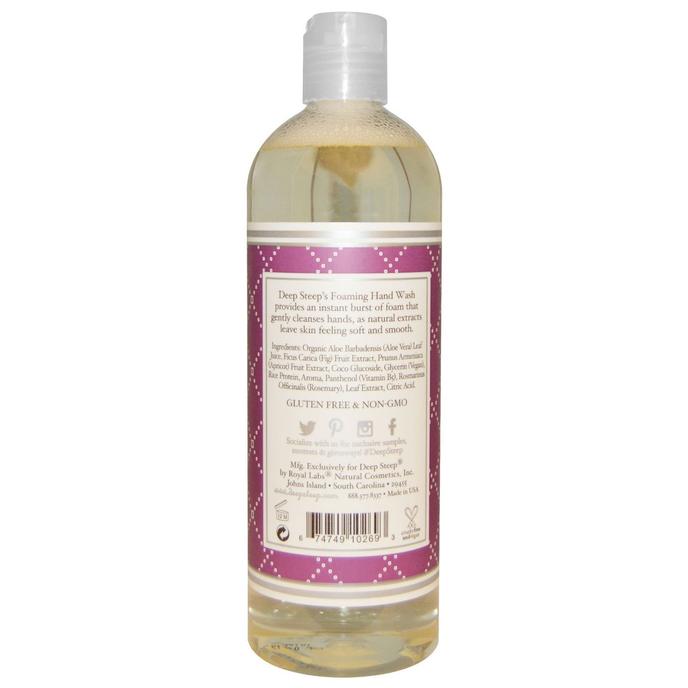 Comprar Deep Steep, Recarga de Espuma Clássico para Lavagem de Mãos - 474mL (16 fl oz) - Imagem 2