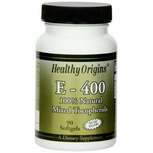 Comprar Healthy Origins, Vitamina E - 400 IU Tocoferóis Mistos - 90 Cápsulas em Gel