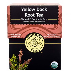 Comprar Buddha Teas, Yellow Dock Raíz - Chá de ervas - 18 Sacos