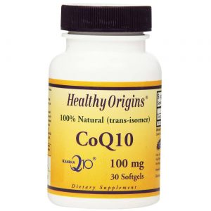Comprar Healthy Origins, CoQ10 100 mg - 30 Cápsulas em Gel