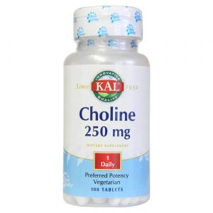 Comprar Kal, Colina 250 mg - 100 Tabletes