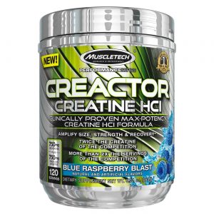 Comprar MuscleTech Creactor, Framboesa azul - 120 Porções