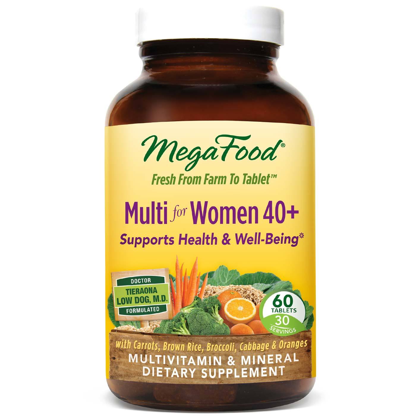 Comprar MegaFood Multi For Women 40+ - 60 Tabletes