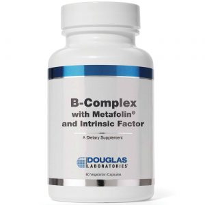 Comprar Douglas Labs, Complexo B com Metafolin® e Fator Intríseco - 60 Cápsulas Vegetarianas