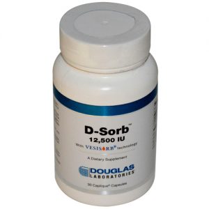 Comprar Douglas Labs D-Sorb 12,500 IU - 30 Caplique Cápsulas