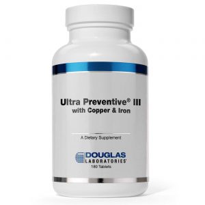 Comprar Douglas Labs Ultra Preventive III, Com ferro e cobre - 180 Tabletes