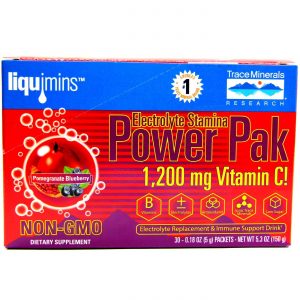 Comprar Trace Minerals Research Electrolyte Stamina Power Pak, Pomegranate Blueberry - 30 Packets