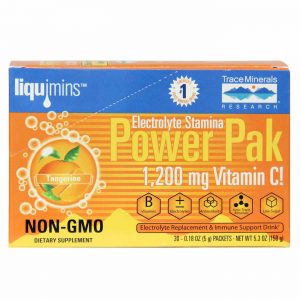 Comprar Trace Minerals Research Electrolyte Stamina Power Pak, tangerina - 30 Packets