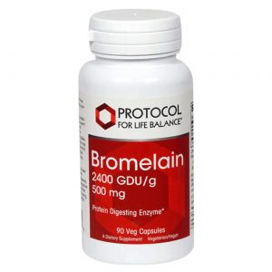 Comprar Protocol for Life Balance Bromelain 2,400 GDU/g - 90 Cápsulas Vegetarianas