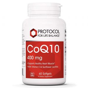 Comprar Protocol for Life Balance, CoQ10 400 mg - 60 Cápsulas em Gel