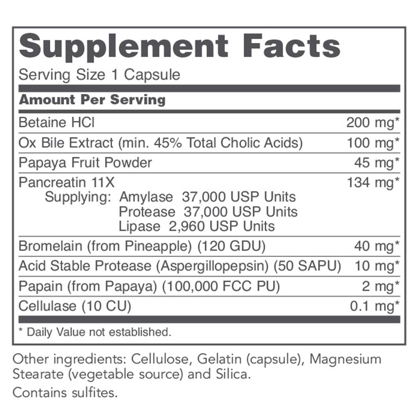 Comprar Protocol for Life Balance, Enzimas-HCI™ - 120 Cápsulas - Imagem 2