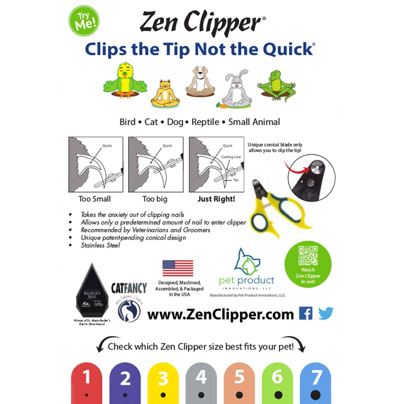 Comprar Zen Clipper Nail Clippers, Coral - Size #1 - Imagem 2