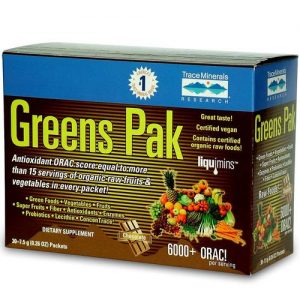 Comprar Trace Minerals Research Greens Pak, Chocolate - 30 Packets