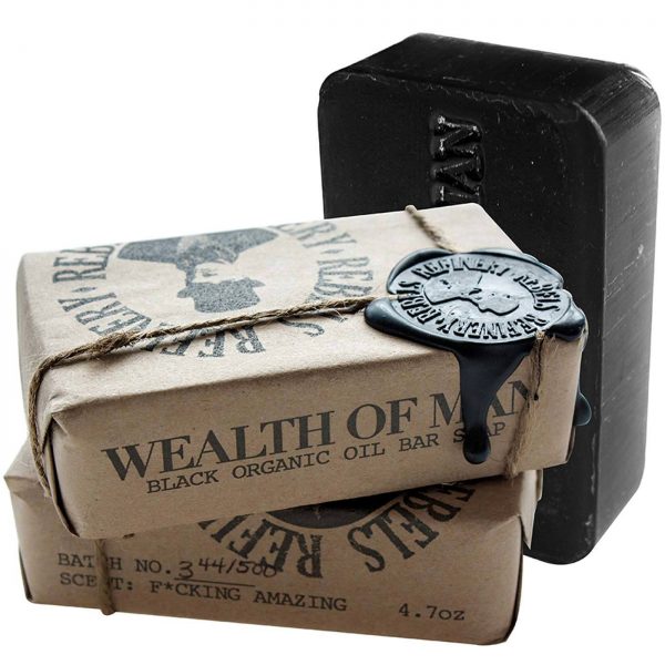 Comprar Rebels Refinery, Sabonete em Barra de Óleo Orgânico Wealth of Man™ - 4.7 oz - Imagem 4