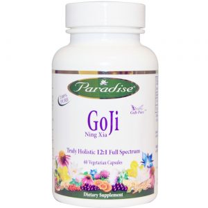 Comprar Paradise Herbs, Extrato de Frutos Goji - 60 Cápsulas Vegetarianas