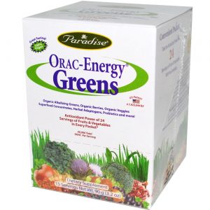 Comprar Paradise Ervas ORAC-Energia Greens, Original - 15 - 6 gram packets