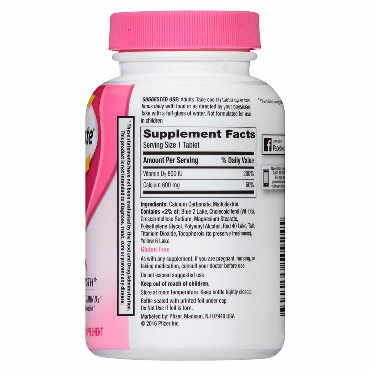 Comprar Caltrate Cálcio & Vitamina D3 - 120 Tabletes - Imagem 2