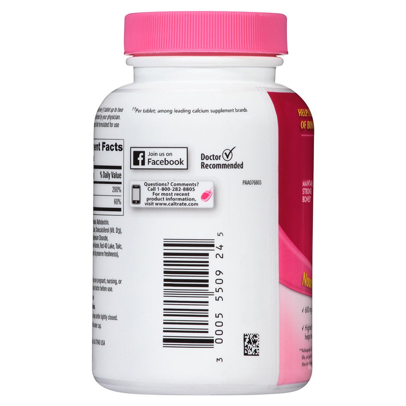 Comprar Caltrate Cálcio & Vitamina D3 - 120 Tabletes - Imagem 3