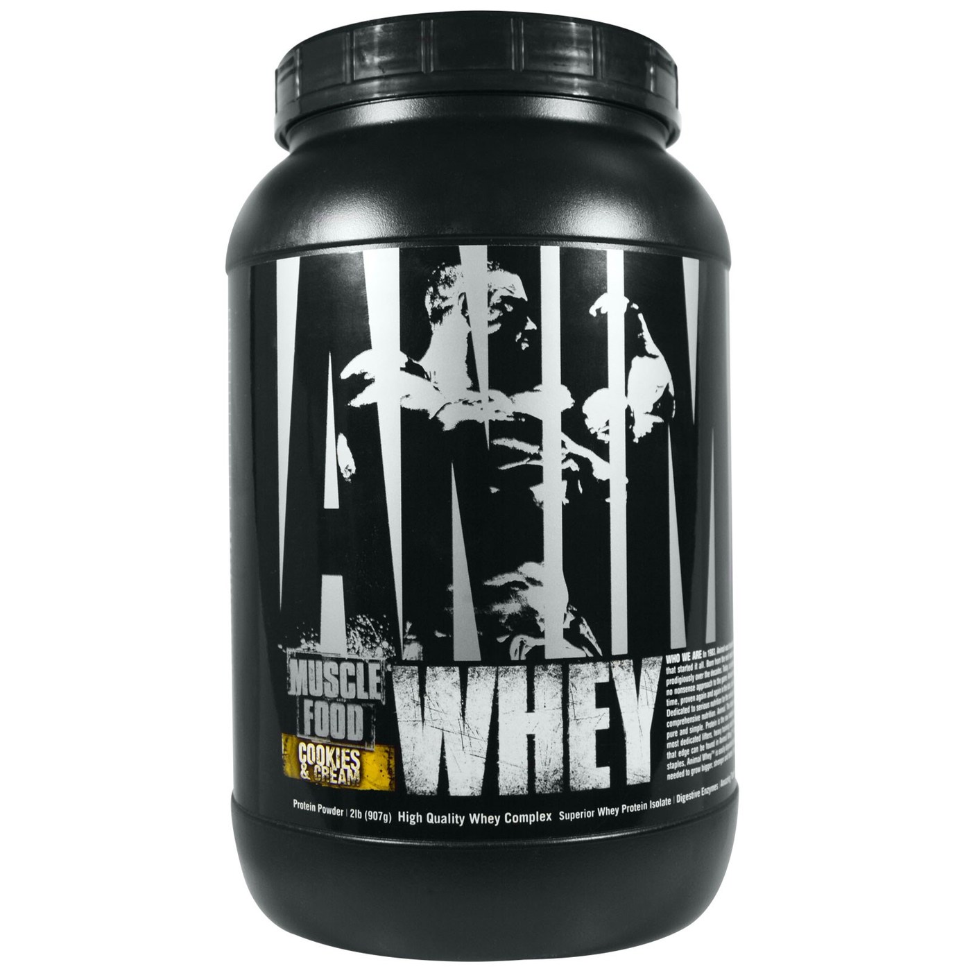 Comprar Universal Nutrition Animal Muscle Food Whey, Cookies & Creams - 2 lbs