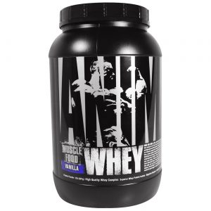 Comprar Universal Nutrition Animal Muscle Food Whey, Baunilha - 2 lbs
