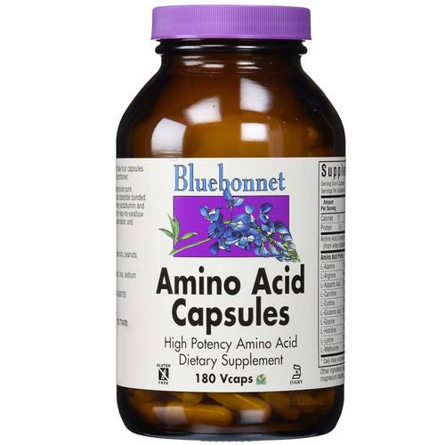 Comprar Bluebonnet Nutrition, Aminoácido 750 mg - 180 Cápsulas Vegetarianas