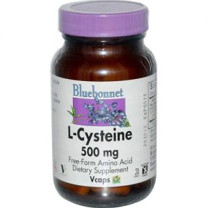 Comprar Bluebonnet Nutrition L-Cisteína - 500 mg - 60 Veggie Cápsulas