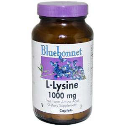 Comprar Bluebonnet Nutrition L-Lysine - 1,000 mg - 50 Caplets