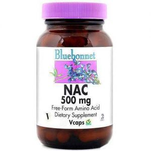 Comprar Bluebonnet Nutrition, NAC 500 mg - 30 Cápsulas Vegetarianas