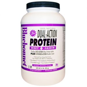 Comprar Bluebonnet Nutrition, Proteína Dupla Ação 100% Natural, Original - 952 g (2.1 lbs)