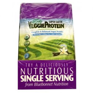 Comprar Bluebonnet Nutrition Super Earth Orgânico VeggieProteína Powder, Baunilha - 8 Packets