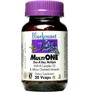 Comprar Bluebonnet Nutrition MultiONE, Com ferro - 30 Veggie Cápsulas