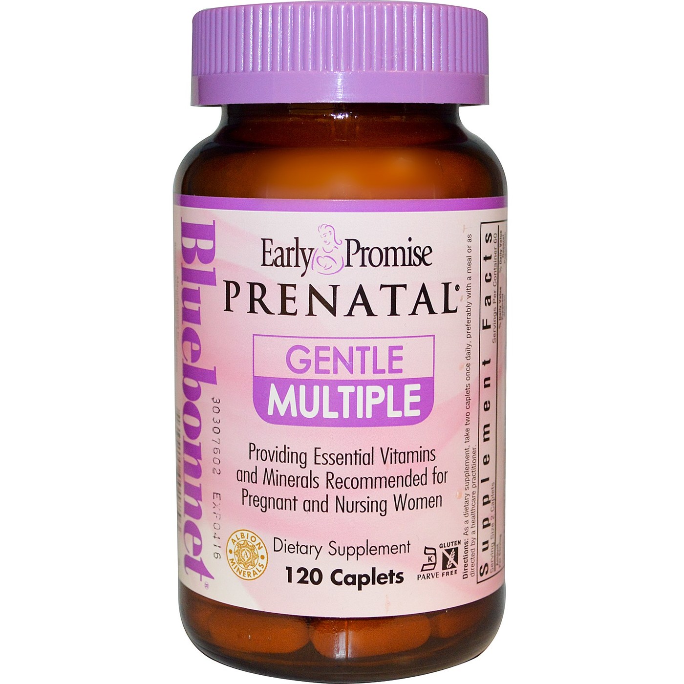 Comprar Bluebonnet Nutrition Early Promise Pré-natal Gentle Multiple - 120 Caplets