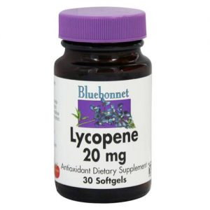 Comprar Bluebonnet Nutrition, Licopeno 20 mg - 30 Cápsulas em Gel
