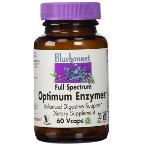 Comprar Bluebonnet Nutrition, Enzimas Optimum Espectro Total - 60 Cápsulas Vegetarianas