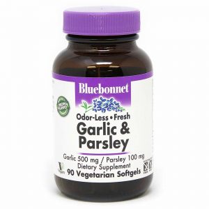 Comprar Bluebonnet Nutrition, Alho e Salsa - 90 Cápsulas Vegetarianas em Gel