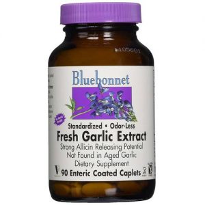 Comprar Bluebonnet Nutrition, Extrato de Alho 350 mg Sem Cheiro - 90 Cápsulas