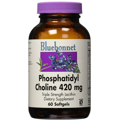 Comprar Bluebonnet Nutrition, Fosfatidilcolina 420 mg - 60 Cápsulas em Gel