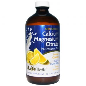 Comprar LifeTime Original Cálcio Magnésio Citrate, Creme De Limão - 16 fl oz