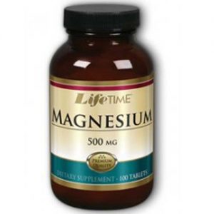 Comprar LifeTime, Magnésio - 500 mg - 100 Tabletes