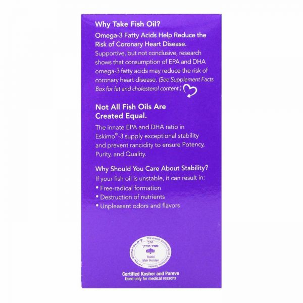 Comprar Enzymatic Therapy, Esquimó-3 Força Dupla - 90 Cápsulas em Gel - Imagem 4