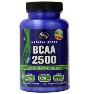Comprar Natural Sport BCAA 2500 120 Cápsulas