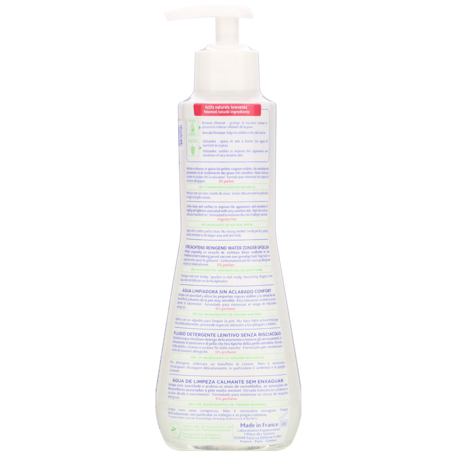 Comprar Mustela, Baby, No-Rinse Soothing Cleansing Water, 10.14 fl oz (300 ml) - Imagem 2