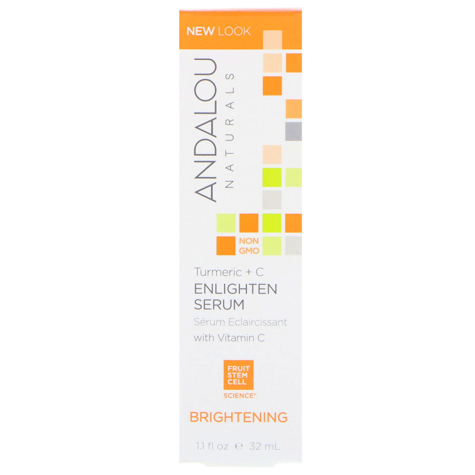 Comprar Andalou Naturals, Sérum Clareador, Cúrcuma + C, Clareador, 32 ml (1,1 fl oz)
