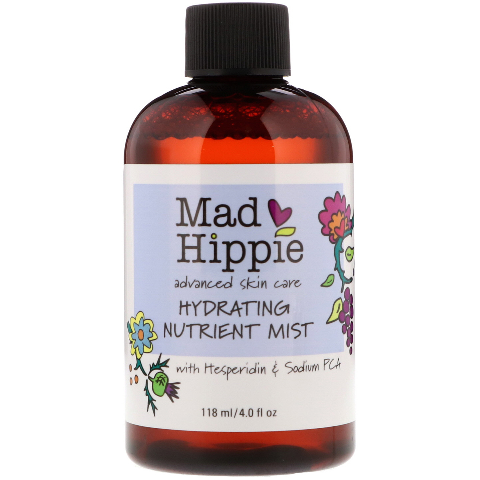 Comprar Mad Hippie Skin Care Products, Hydrating Nutrient Mist, 4 fl oz (118 ml) - Imagem 3
