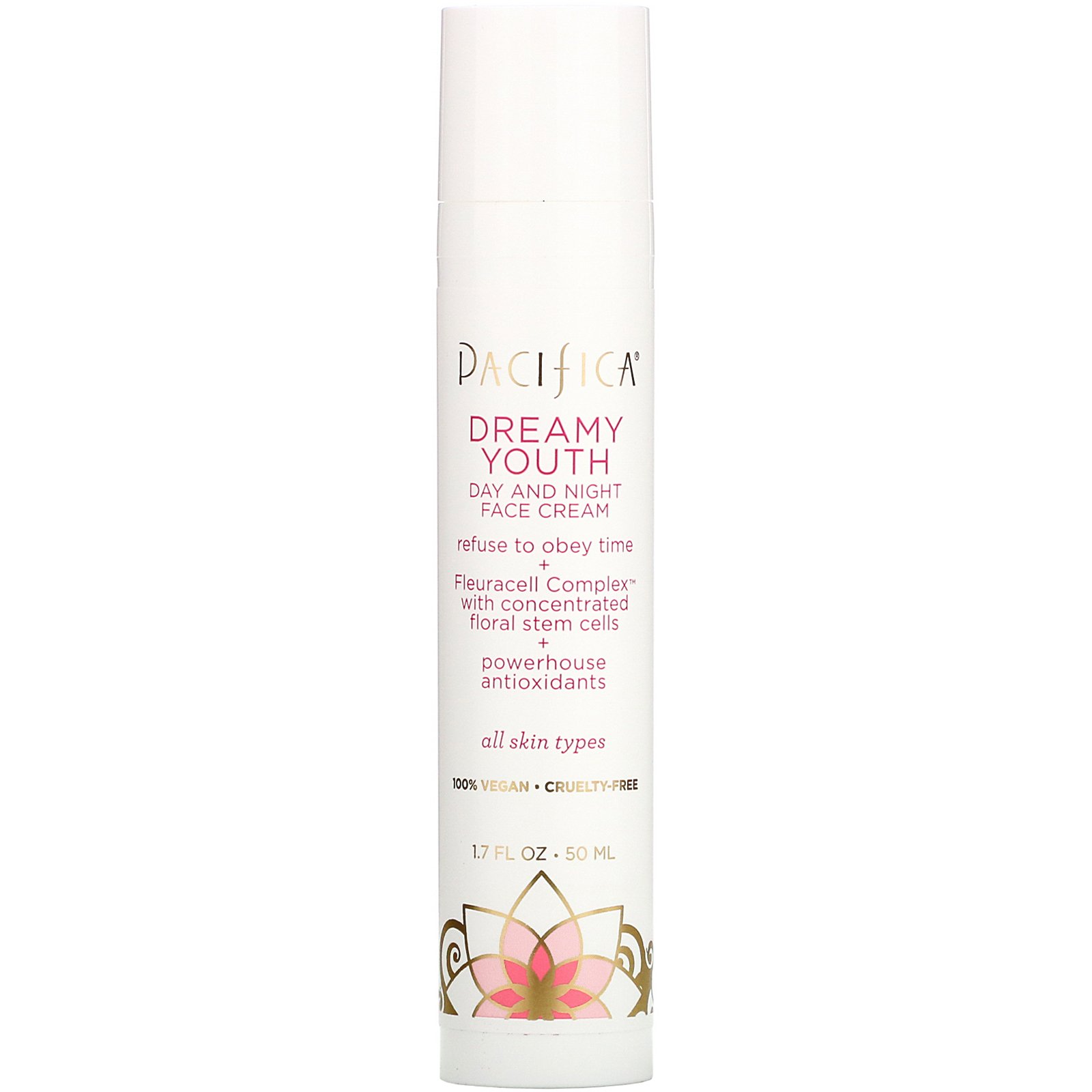 Comprar Pacifica, Dreamy Youth, Creme Facial Diurno e Noturno, Todos os Tipos de Pele, 50 ml (1,7 fl oz)