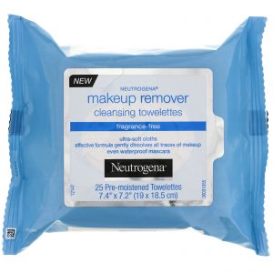 Comprar Neutrogena, Lenços Umedecidos para Limpeza e Remoção de Maquiagem, Sem Perfume, 25 Lenços Umedecidos