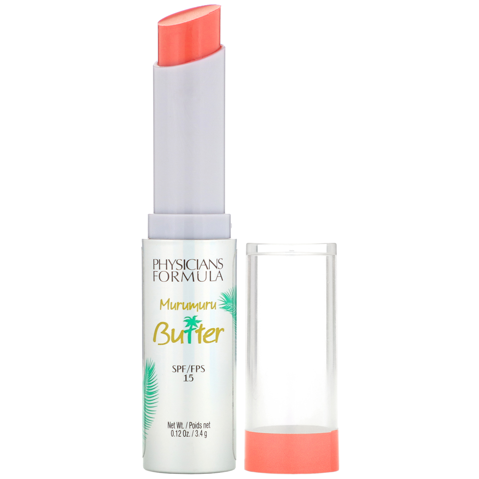 Comprar Physicians Formula, Murumuru Butter Creme Labial, SPF 15, Guava Mama, 0,12 oz (3,4 g)