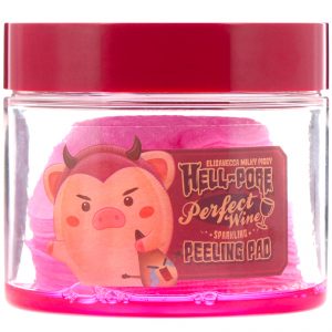 Comprar Elizavecca, Milky Piggy, Hell-Pore, Perfect Wine Sparking Peeling Pad, 30 Folhas