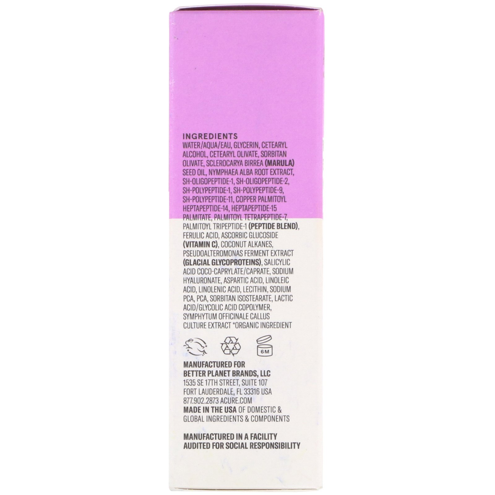 Comprar Acure, Rejuvenescimento Radical, Creme Noturno, 1,7 fl oz (50 ml) - Imagem 3